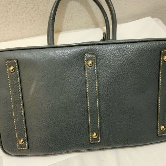 Vintage Authentic Dooney & Bourke Canvas Cabriolet Domed  Vintage Dooney & Bourke baby domed  style bag